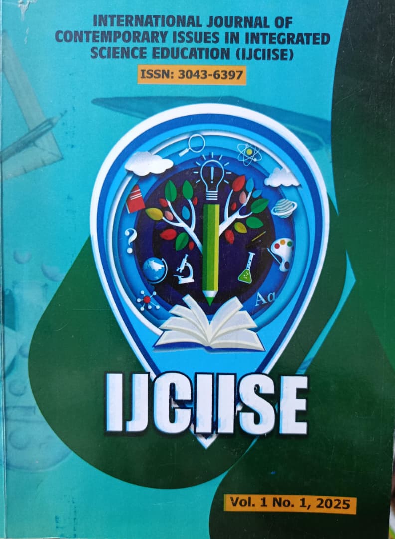 					View Vol. 1 No. 1 (2025): INTERNATIONAL JOURNAL OF CONTEMPORARY ISSUES IN INTEGRATED SCIENCE
				